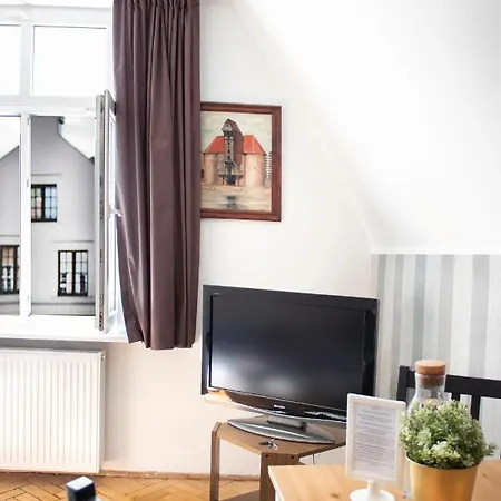 公寓 Old Town Happy Apartment, The Location 格但斯克